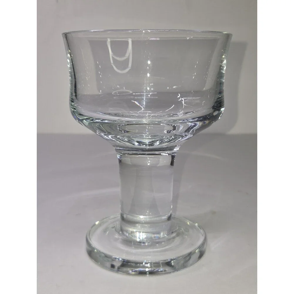 Set of 3 Krosno Thor Svend Jensen Crystal Wine Water Goblets Glasses Champagne